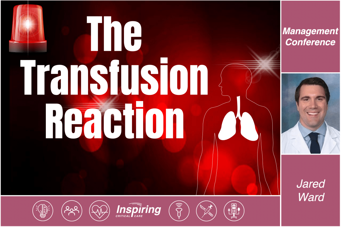 Management of The Transfusion Reaction –&nbsp;Ward
